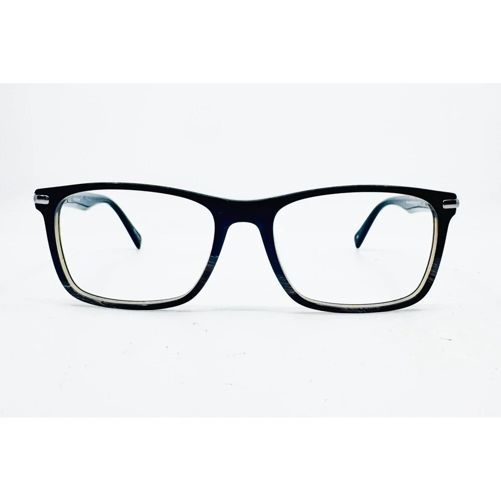 Kirkland Signature KS Allen Eyeglasses Mens Black Rectangle Frames 52-17-140